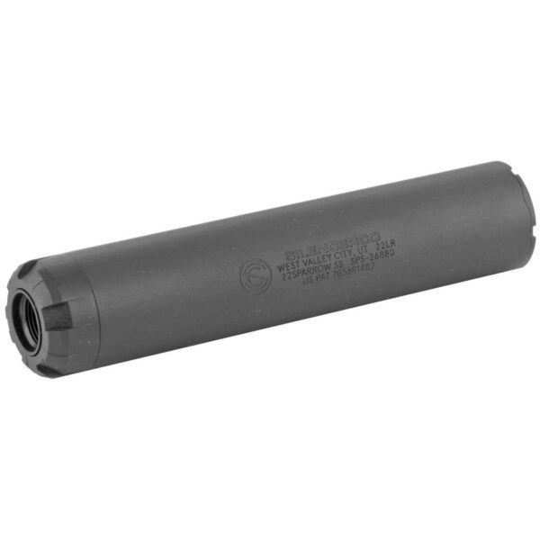 SILENCERCO SPARROW .22 RIGHT SIDE VIEW REAR ANGLE