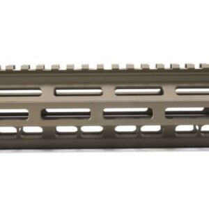 GEISSELE 13.5" SUPER MODULAR RAIL MK8 M-LOK DDC LEFT SDIE VIEW REAR ANGLE