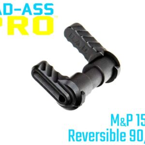 BATTLE ARMS DEVELOPMENT BAD-ASS-PRO M&P15-22 REVERSIBLE 90/60 AMBIDEXTROUS SAFETY SELECTOR DISASSEMBLED WITH COMPONENTS