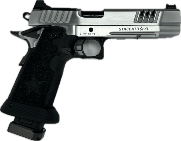 STACCATO XL CUSTOM OPTIC READY PORTED HARD CHROME .40S&W