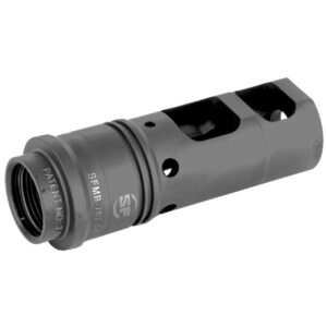 SUREFIRE SOCOM MUZZLE BRAKE TOP RIGHT SIDE VIEW BACK ANGLE