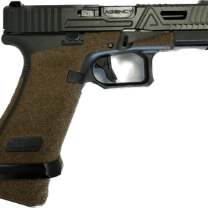 AGENCY ARMS GLOCK 19X EXA REVERSE TWO TONE AOS 9MM LEFT SIDE VIEW