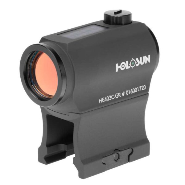 HOLOSUN HE403C-GR SOLAR GREEN DOT LEFT SIDE VIEW FRONT ANGLE