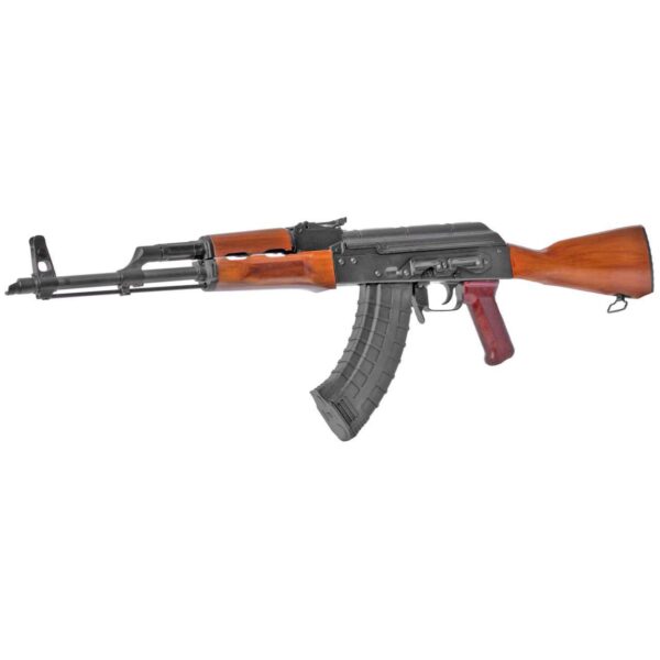 RILEY DEFENSE RAK47-C CLASSICAL TEAK WOOD 7.62X39 LEFT SIDE VIEW FRONT ANGLE
