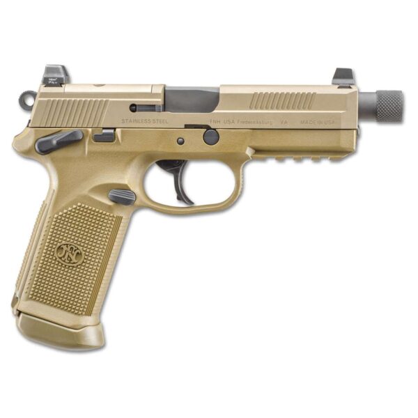 FN HERSTAL FNX-45 TACTICAL FDE BUNDLE .45 ACP RIGHT SIDE VIEW