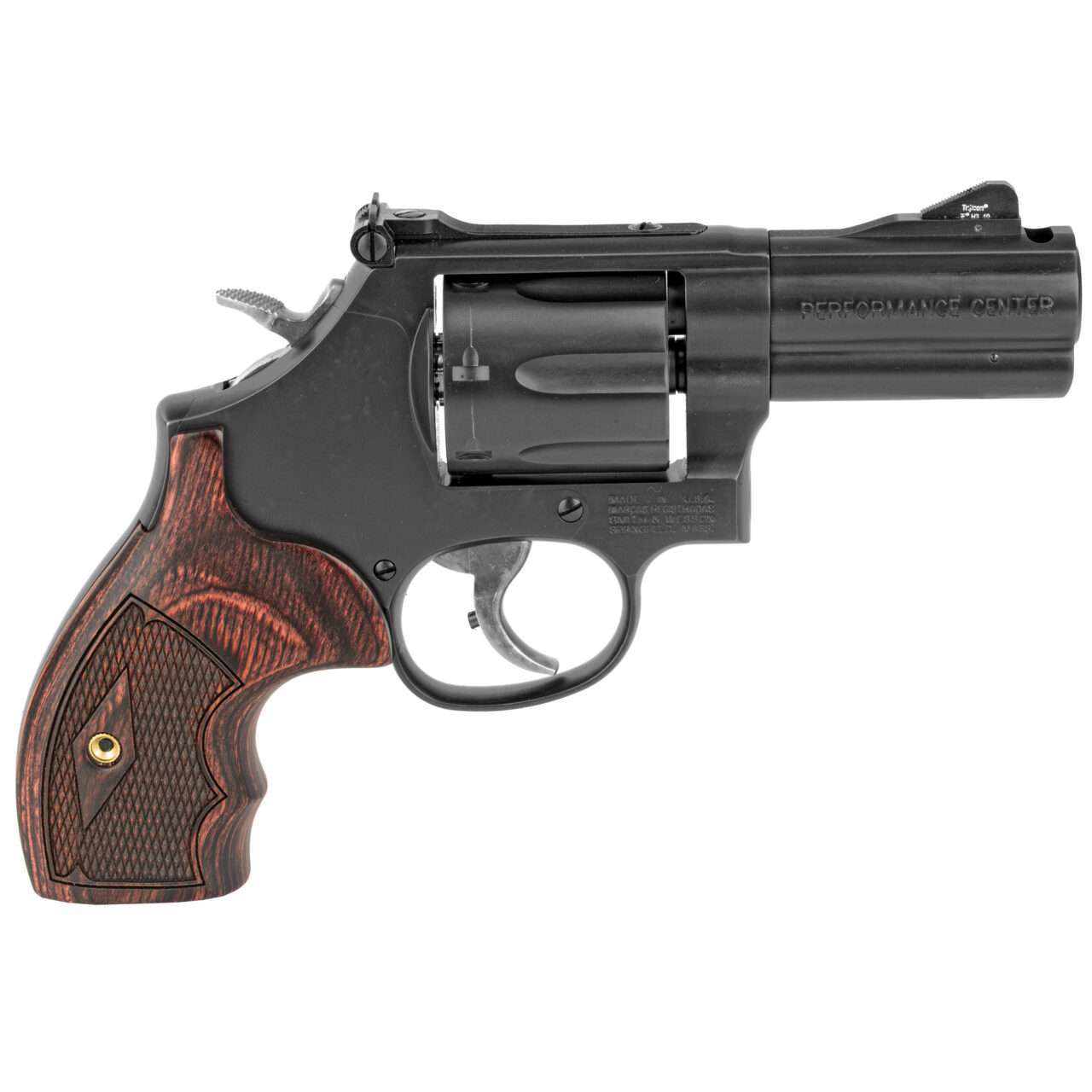 SMITH & WESSON PERFORMANCE CENTER 586 L-COMP .357 MAGNUM LEFT SIDE VIEW
