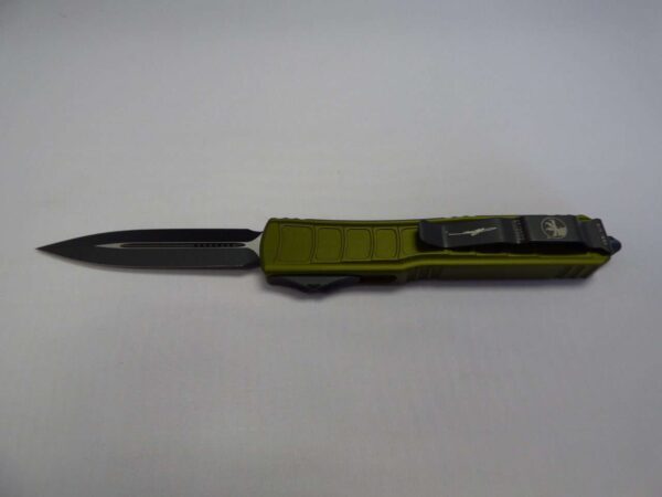MICROTECH ULTRATECH II DOUBLE EDGED SIGNATURE SERIES OD GREEN STANDARD CLIP SIDE