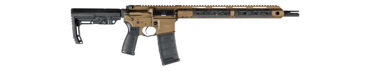 CHRISTENSEN ARMS CA5FIVE6 RIFLE 16" BRONZE 5.56 LEFT SDIE VIEW