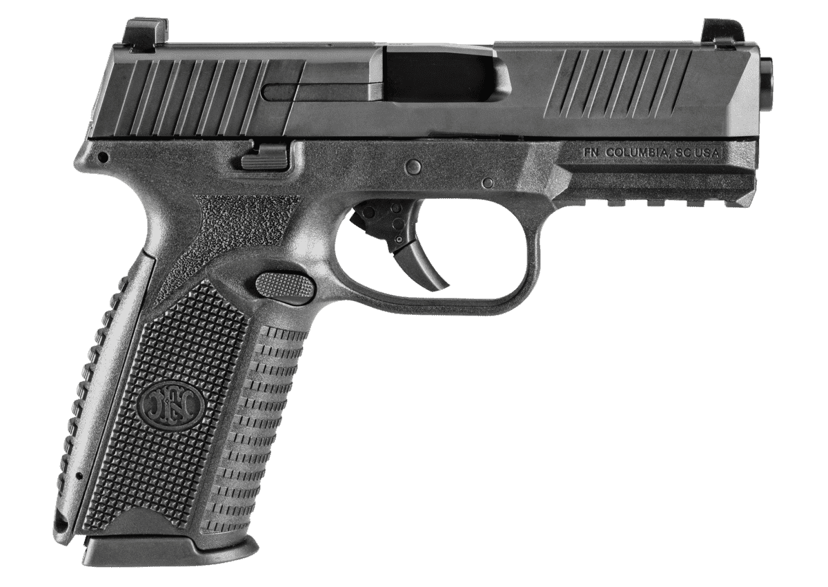 509 black right side view angled forward and down