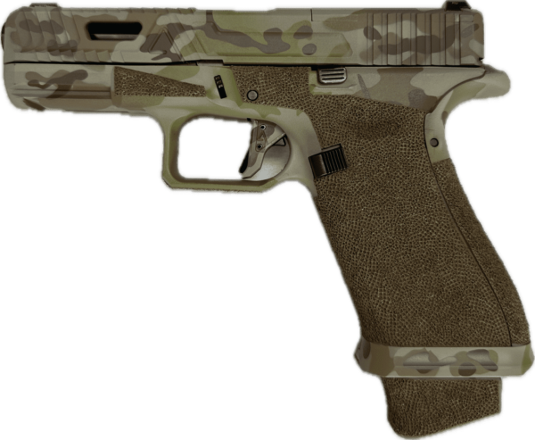 AGENCY G19X EXA TROPIC CAM IOS 9MM LEFT SIDE VIEW