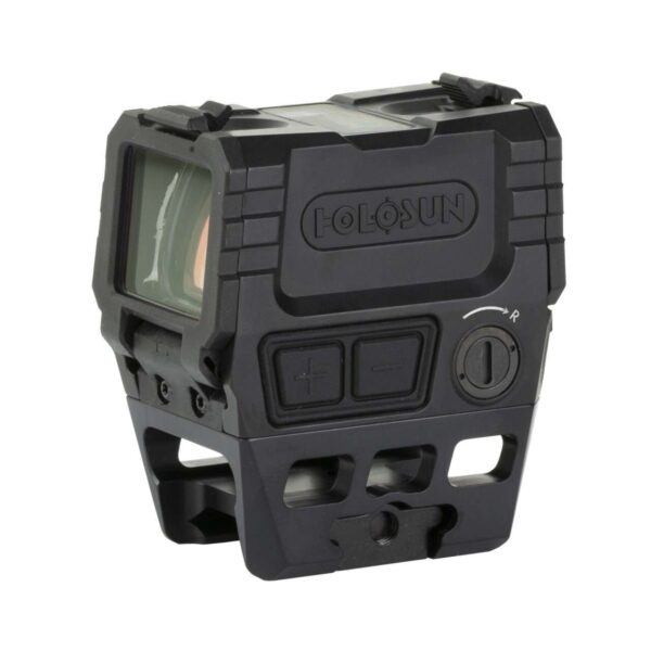 HOLOSUN AEMS-211301 SOLAR RED DOT LEFT SIDE VIEW FRONT ANGLE