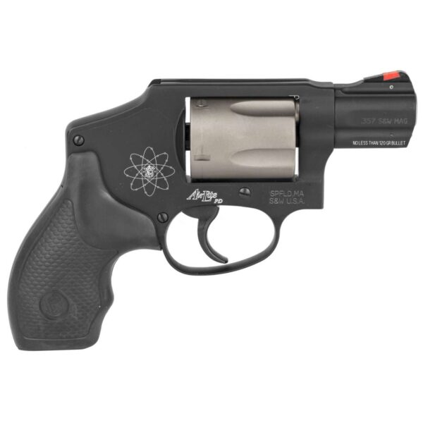 SMITH AND WESSON MODEL 340 PD NO INTERNAL LOCK LEFT SIDE VIEW FRONT ANGLE