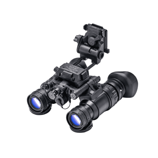 EOTECH BINONV w/ WILCOX G24 MOUNT - FRONT VIEW W/ MOUNT