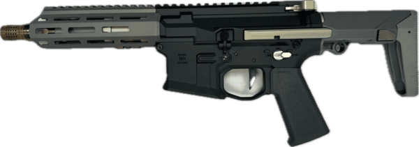 Q HONEY BADGER 7" BLACK SBR .300BLK LEFT SIDE VIEW