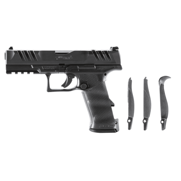 WALTHER PDP FULL-SIZE 4.5" WITH ASSORTED BACK STRAPS DETACHED