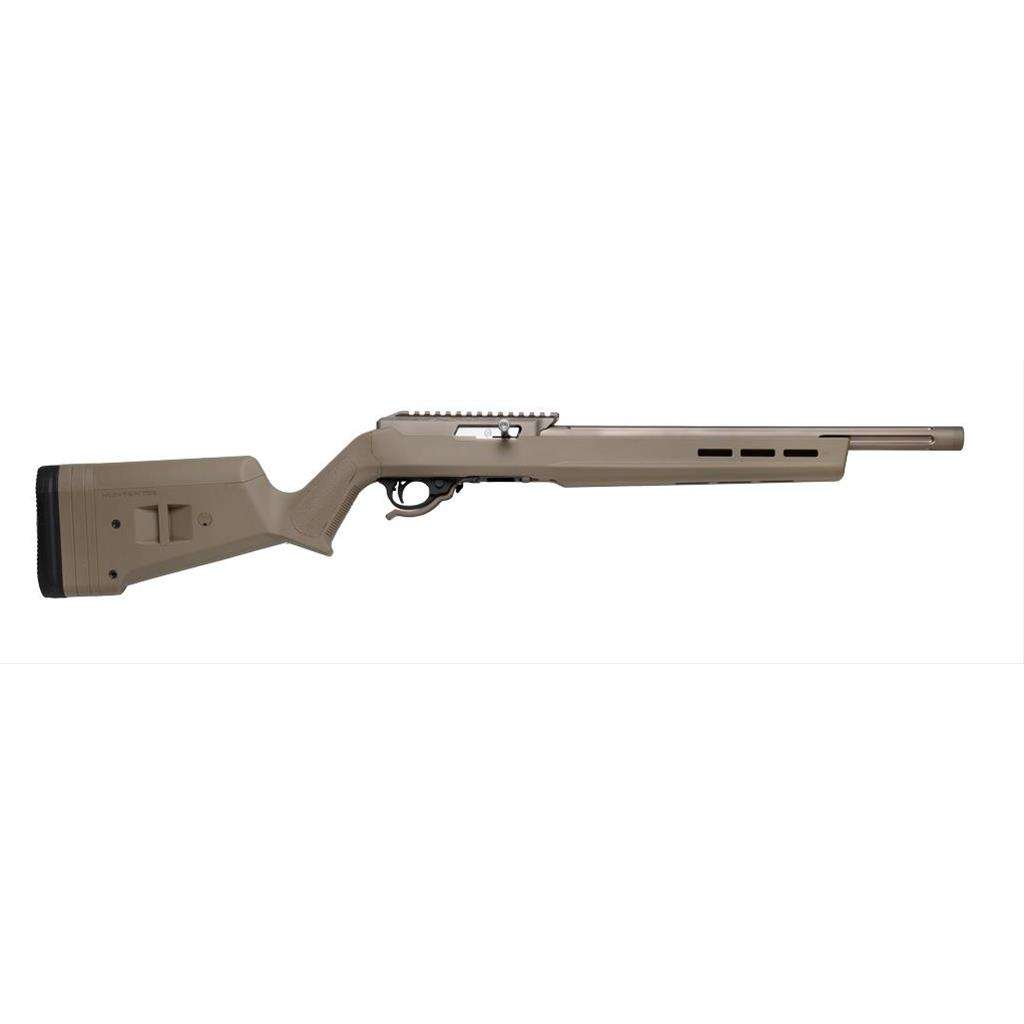 TACTICAL SOLUTIONS QUICKSAND XRING VR RIFLE WITH MAGPUL FLAT DARK EARTH STOCK RIGHT SIDE VIEW