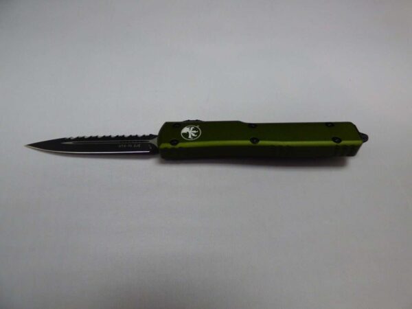 MICRTOECH UTX70 OLIVE DRAB GREEN FULL SERRATED BOX