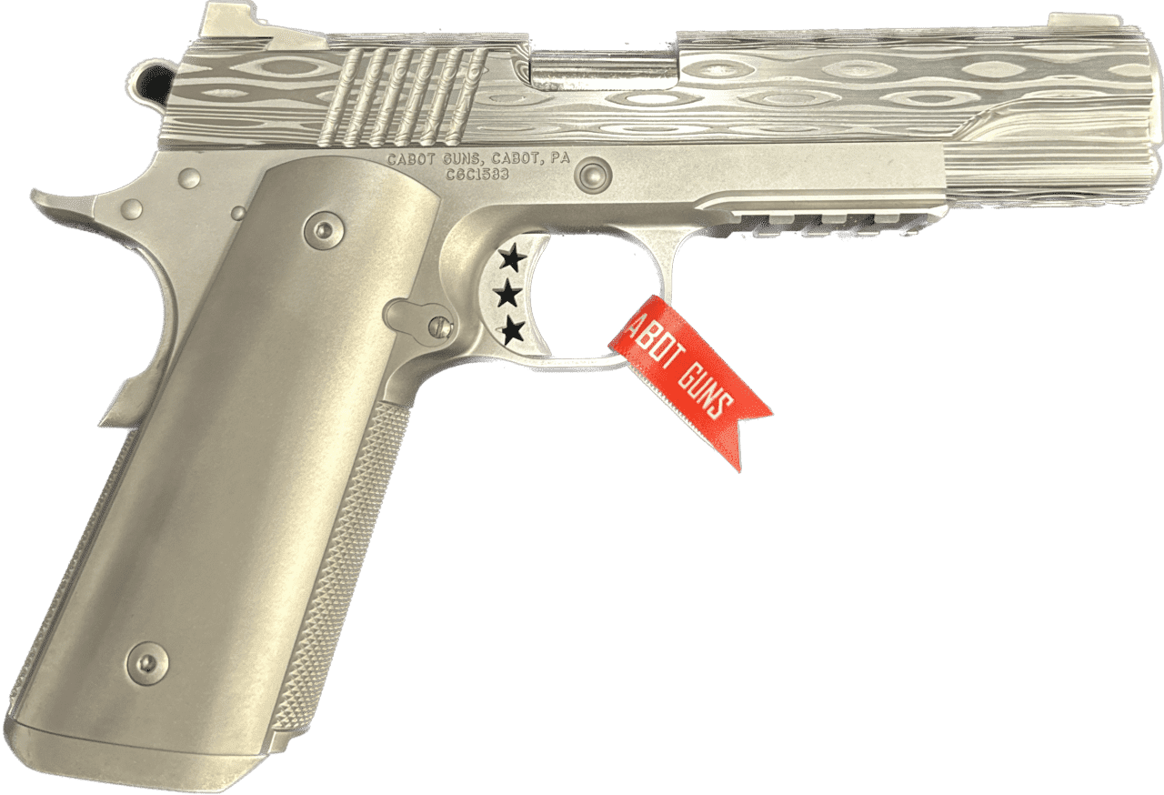 CABOT SERENITY GOVERNMENT 1911 5" .45ACP CERTIFICATE OF AUTHENTICITY