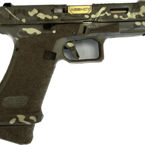 AGENCY ARMS GLOCK 19X MULTICAM AOS TIN 9MM LEFT SIDE VIEW