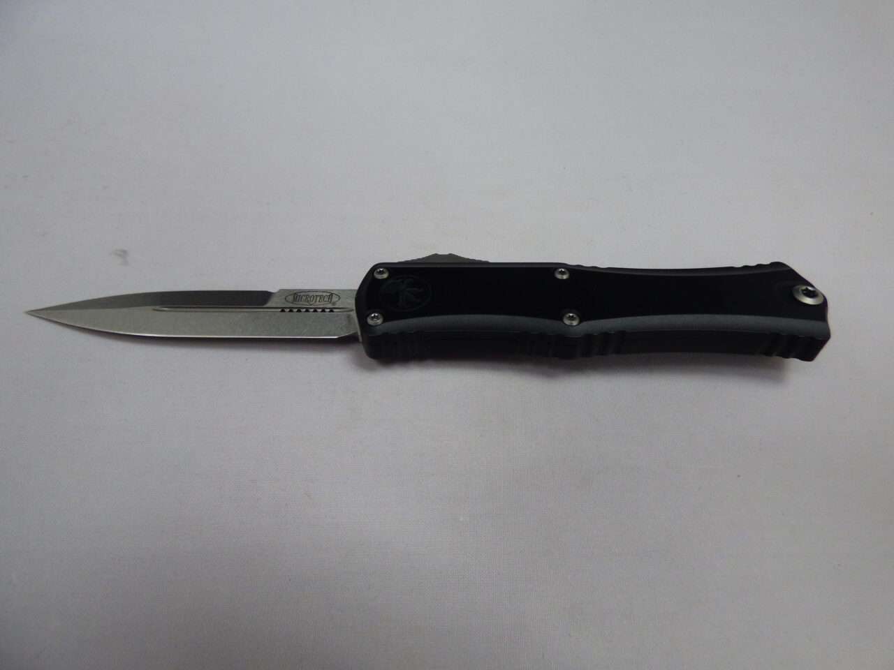 MICROTECH KNIVES HERA II MINI BAYONET STONEWASH STANDARD CLIP SIDE