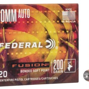 FEDERAL FUSION 10MM AUTO 200GR