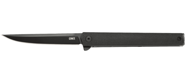 CRKT CEO FLIPPER BLACKOUT LEFT SIDE VIEW OPEN