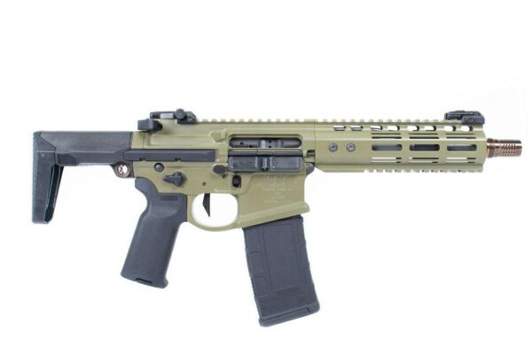noveske n4-pdw short barrel rifle bazooka green finish left side view