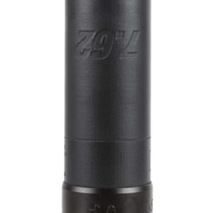 SIG SAUER SLX762C-QD COMPACT QUICK DISCONNECT INCONEL SILENCER 7.62 NATO TOP LEFT SIDE VIEW FRONT ANGLE
