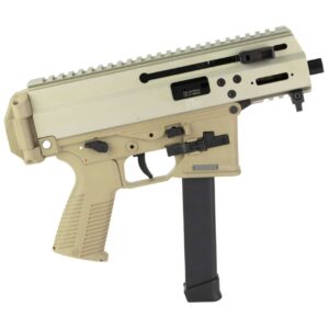 B&T apc9k pro coyote tan glock lower left side view front angle