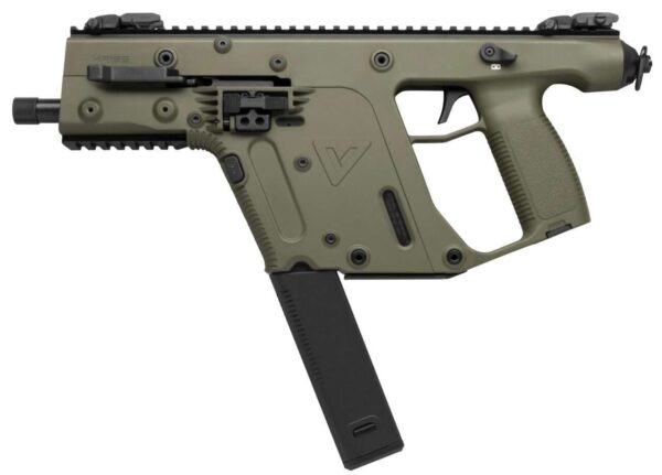 KRISS VECTOR SDP GEN 2 5.5" PISTOL OD GREEN LEFT SIDE VIEW