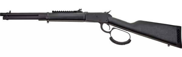 ROSSI R92 TRIPLE BLACK THREADED BARREL 16" .357 LEFT SIDE VIEW