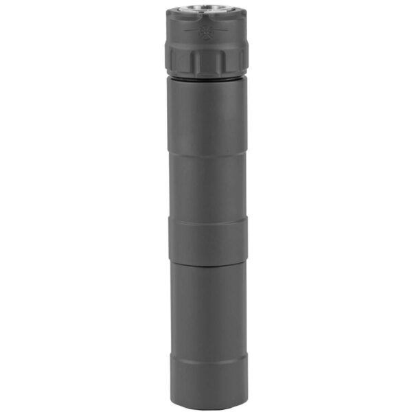 rugged suppressors mustang 22 black silencer vertical muzzle down