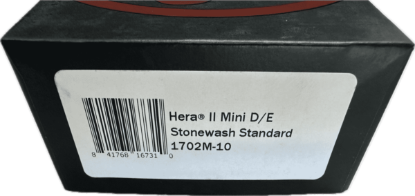 MICROTECH KNIVES MINI HERA II DOUBLE EDGE STONEWASH STANDARD BOX/LABEL