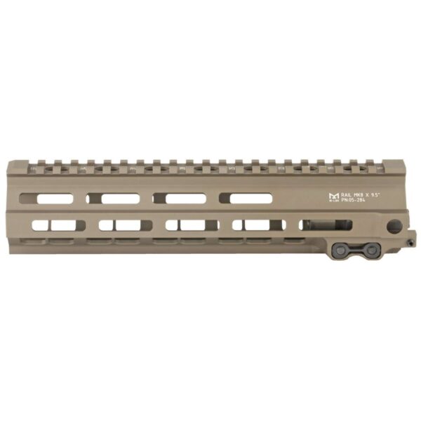 GEISSELE 9.3" SUPER MODULAR RAIL MK8 M-LOK® DDC LEFT SIDE VIEW