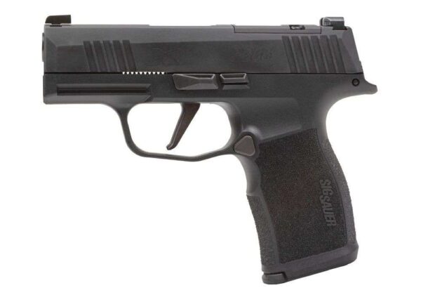 SIG SAUER P365X MANUAL SAFETY OPTIC PLATE COVER 9MM LEFT SIDE VIEW