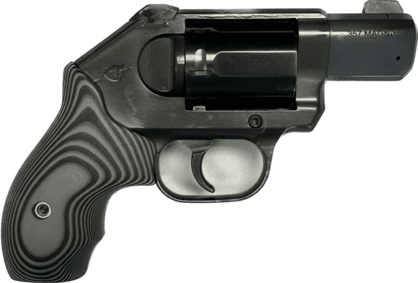 KIMBER K6S DC BLACK DLC NIGHT SIGHTS 2" .357 LEFT SIDE VIEW