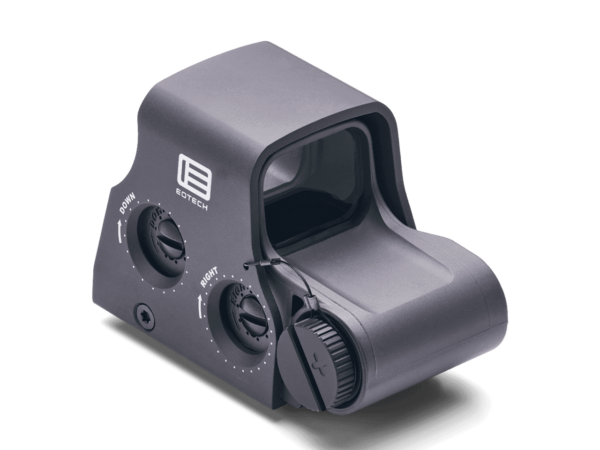 EOTECH HWS XPS2-0™ GREY HOLOGRAPHIC WEAPON SIGHT TOP LEFT SIDE VIEW REAR ANGLE