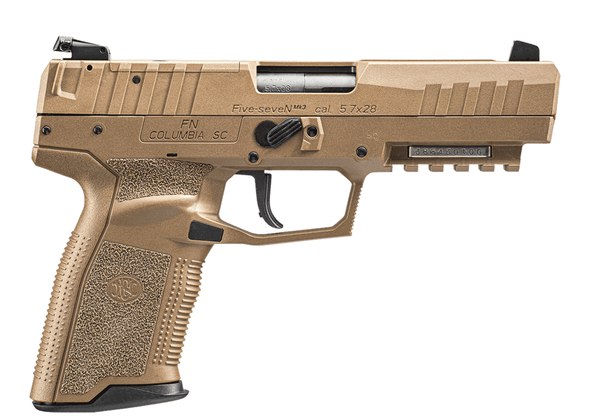 FN FIVE-SEVEN MRD FDE 5.7X28 RIGHT SIDE VIEW