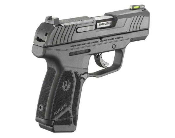 ruger max 9 pro model optic ready right side view rear angle