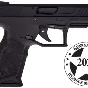 TAURS TX22 ANODIZED BLACK BLACK POLYMER FRAME LEFT SIDE VIEW