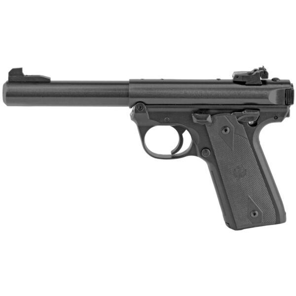 ruger mk iv 22/44 blued left side view