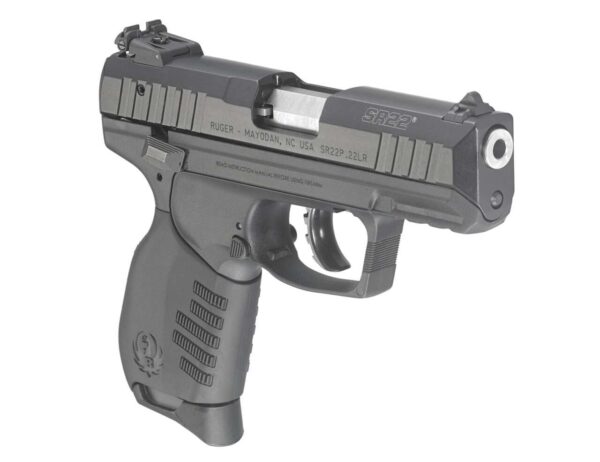 ruger sr22 right side view front angle