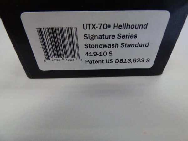 MICROTECH UTX-70 HELLHOUND SIGNATURE SERIES STONEWASH STANDARD LABEL