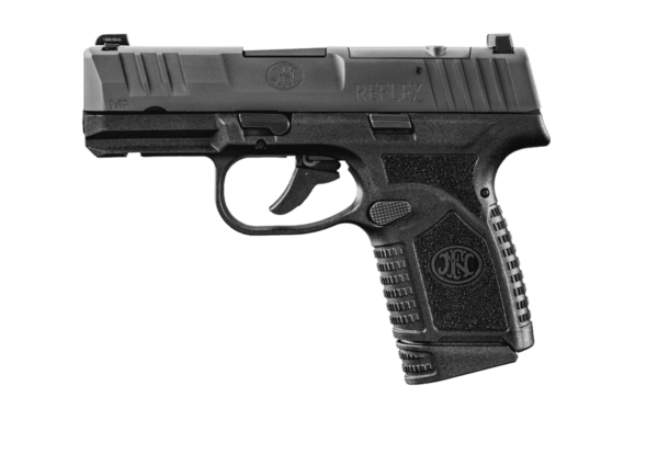 FN REFLEX MRD NMS BLACK 9MM LEFT SIDE VIEW