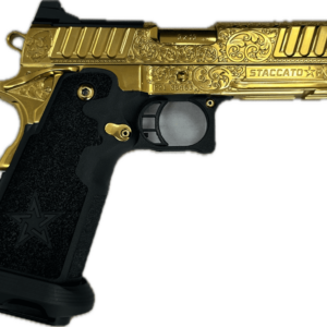 IRON MONKEY STACCATO P GOLD 9MM LEFT SIDE VIEW