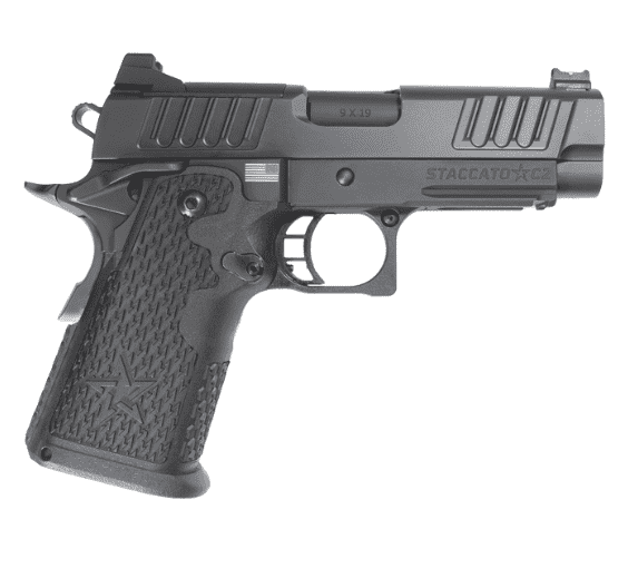 STACCATO C2 OR TACTICAL DLC BULL BARREL 9MM RIGHT SIDE VIEW