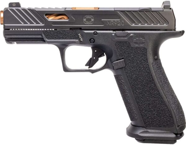 shadow systems xr920 elite black bronze barrel left side view
