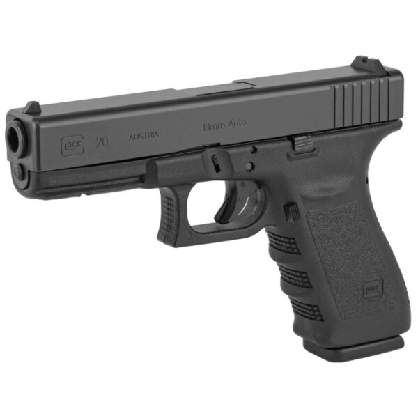 GLOCK 20SF GEN3 AUSTRIA 10MM LEFT SIDE VIEW FRONT ANGLE