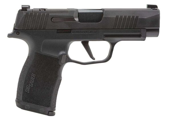SIG SAUER P365XL MANUAL SAFETY OPTIC READY W/ PLATE COVER 9MM RIGHT SIDE VIEW