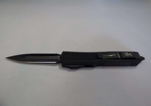 MICROTECH MAKORA DOUBLE EDGE SIGNATURE SERIES TACTICAL STANDARD NICKEL BORON INTERNALS CLIP SIDE